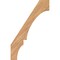 Ekena Millwork 3 1/2"W x 22"D x 34"H Balboa Smooth Knee Brace, Western Red Cedar BRC04X22X34BOA00SWR - alternate 4